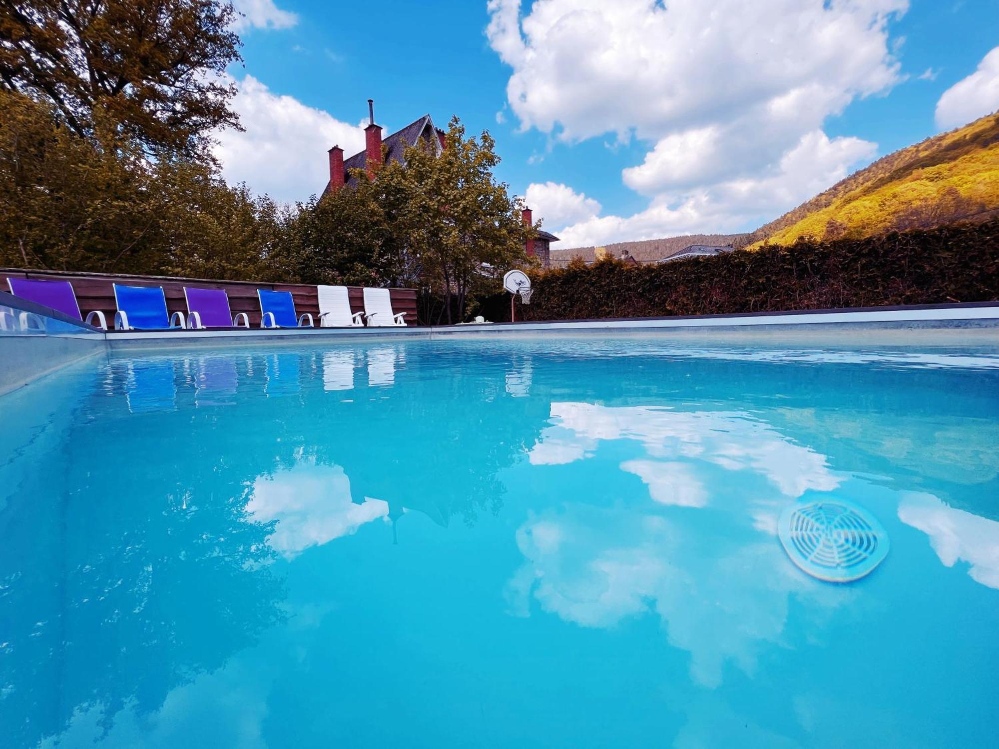 Au Sommet De La Cascade Hotel Stavelot Eksteriør billede